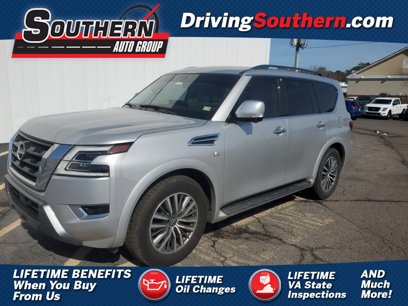 Used 2021 Nissan Armada SL w/ Captain's Chairs Package