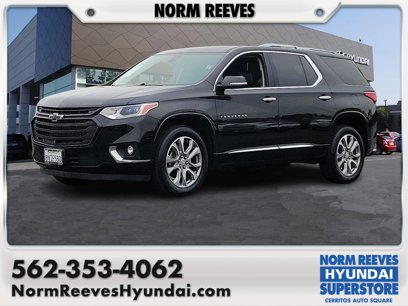 Used 2020 Chevrolet Traverse Premier w/ LPO, Black Accent Package