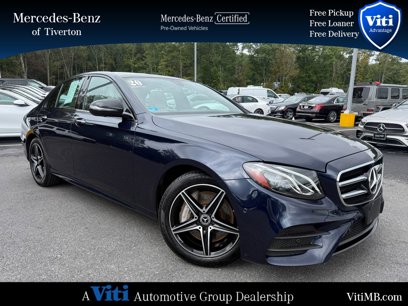 Certified 2020 Mercedes-Benz E 350 4MATIC Sedan