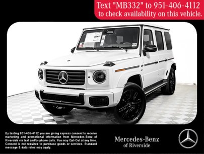 New 2025 Mercedes-Benz G 580 w/ EQ Technology