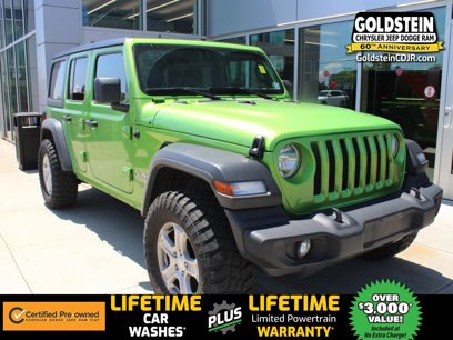Certified 2020 Jeep Wrangler Unlimited Sport S