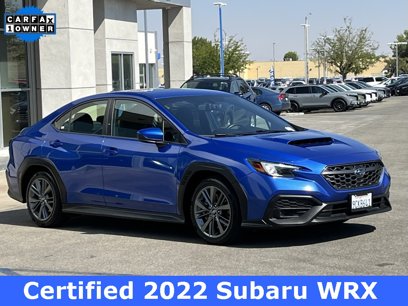 Certified 2022 Subaru WRX