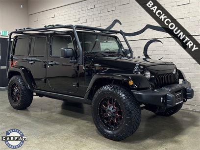 Used 2016 Jeep Wrangler Unlimited Sahara