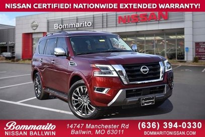 Certified 2023 Nissan Armada Platinum w/ Captain's Chairs Package