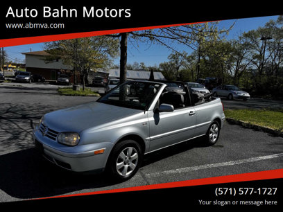 Used 2002 Volkswagen Cabrio GLX