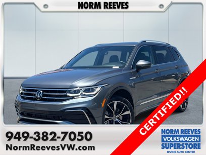 Certified 2022 Volkswagen Tiguan SEL R-Line