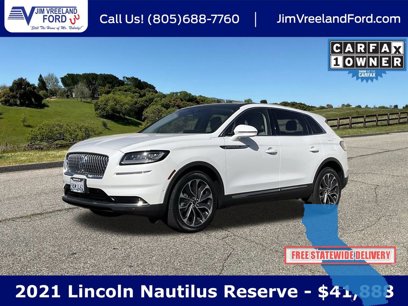 Used 2021 Lincoln Nautilus Reserve