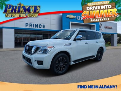 Used 2020 Nissan Armada Platinum w/ Captain's Chairs Package