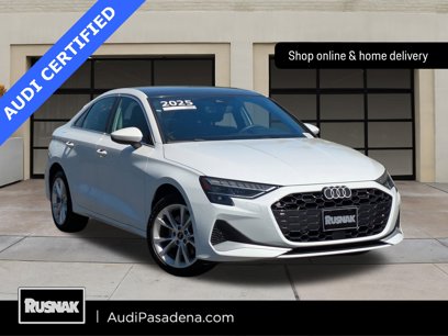 Certified 2025 Audi A3 2.0T Premium