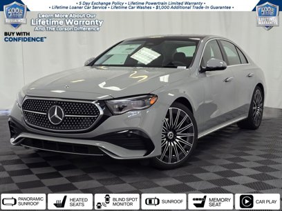 New 2025 Mercedes-Benz E 350 4MATIC Sedan