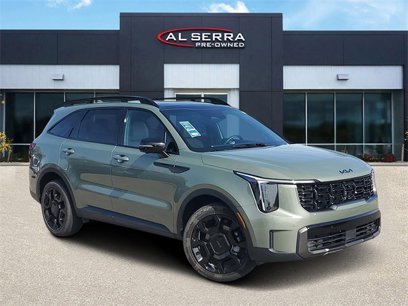 Certified 2025 Kia Sorento SX Prestige w/ Olive Brown Leather Package