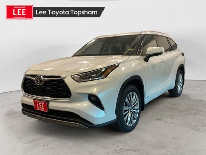 New 2025 Toyota Highlander Platinum