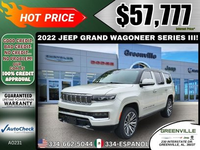 Used 2022 Jeep Grand Wagoneer Series III w/ Rear Seat Video Group 1