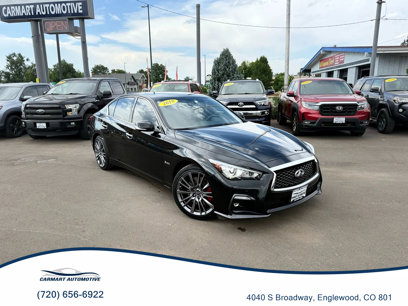 Used 2018 INFINITI Q50 Red Sport 400 w/ Proactive Package