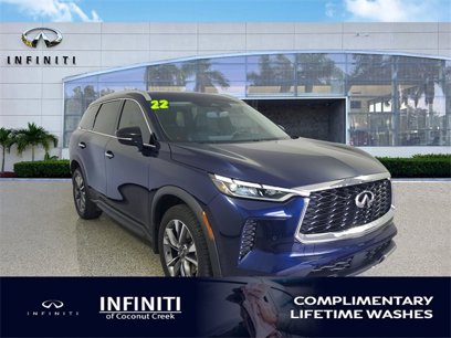 Certified 2022 INFINITI QX60 Luxe w/ Cargo Package