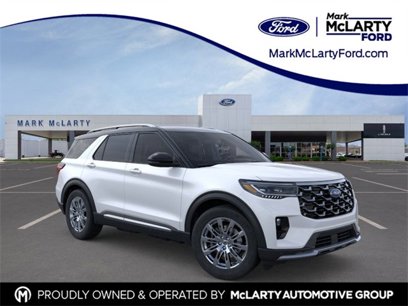 New 2025 Ford Explorer Platinum