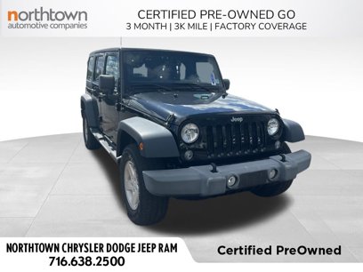 Certified 2017 Jeep Wrangler Unlimited Sport w/ Quick Order Package 24S