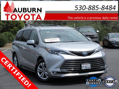 Certified 2024 Toyota Sienna Platinum