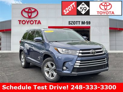 Used 2017 Toyota Highlander Limited