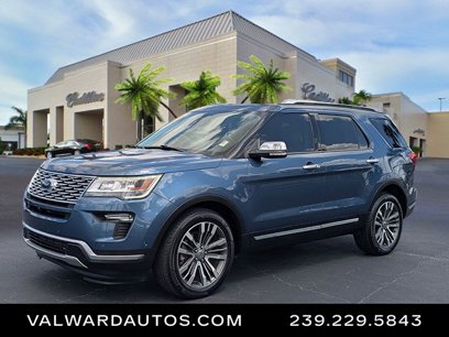 Used 2018 Ford Explorer Platinum