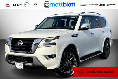 Certified 2023 Nissan Armada Platinum w/ Captain's Chairs Package