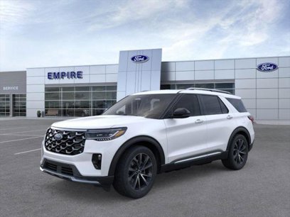 New 2025 Ford Explorer Platinum