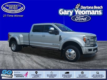 Certified 2019 Ford F450 Platinum w/ Platinum Ultimate Package