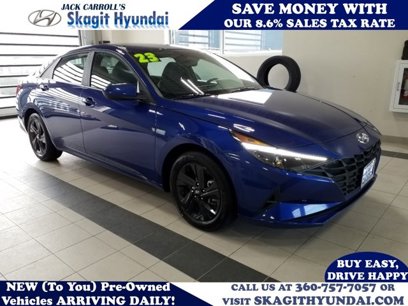 Used 2023 Hyundai Elantra Blue w/ Cargo Package