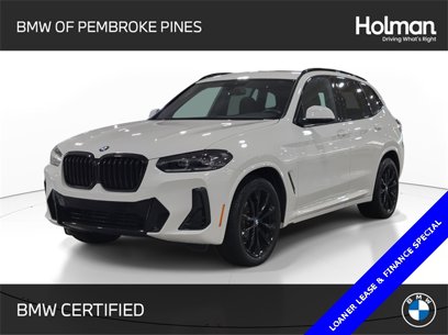 Certified 2024 BMW X3 sDrive30i w/ M Sport Package