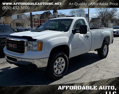 Used 2012 GMC Sierra 3500 W/T w/ Snow Plow Prep Package