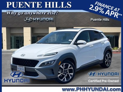 Certified 2022 Hyundai Kona Limited w/ Cargo Package