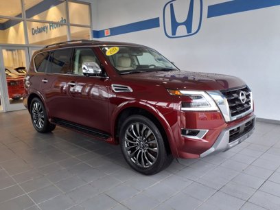 Used 2022 Nissan Armada Platinum w/ Captain's Chairs Package