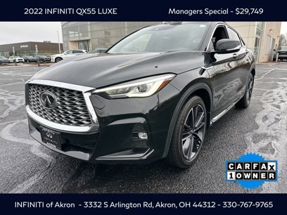Used 2022 INFINITI QX55 Luxe w/ Cargo Package