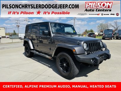 Certified 2017 Jeep Wrangler Unlimited Sahara