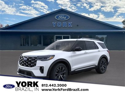 New 2025 Ford Explorer Platinum