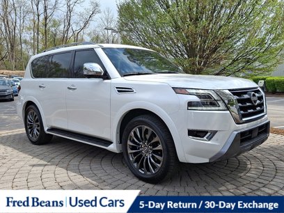 Used 2023 Nissan Armada Platinum w/ Captain's Chairs Package