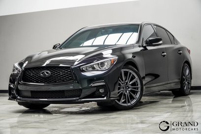 Used 2024 INFINITI Q50 Red Sport 400 w/ Black Opal Edition