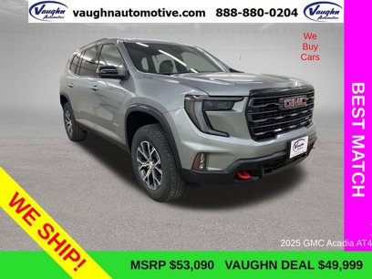New 2025 GMC Acadia AT4