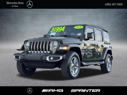 Used 2021 Jeep Wrangler Unlimited Sahara
