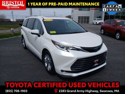Certified 2023 Toyota Sienna Platinum