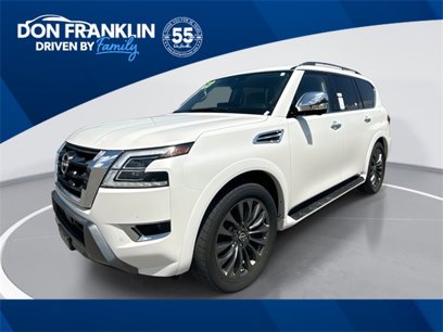 Certified 2023 Nissan Armada Platinum w/ Captain's Chairs Package