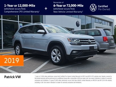 Certified 2019 Volkswagen Atlas SE