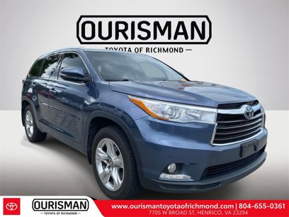 Used 2016 Toyota Highlander Limited Platinum