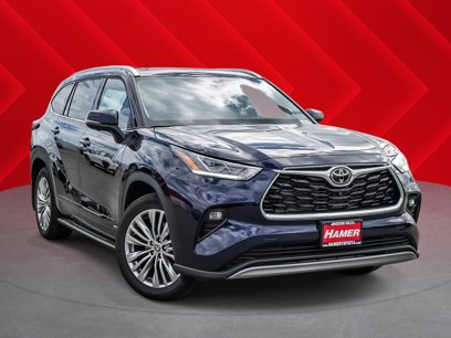 New 2025 Toyota Highlander Platinum