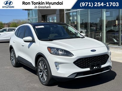 Used 2022 Ford Escape Titanium w/ Class II Trailer Tow Package