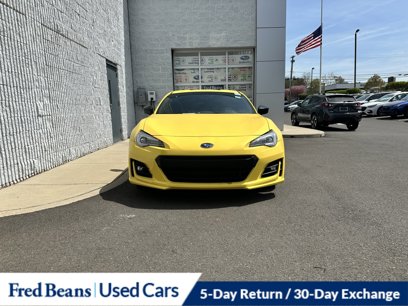 Used 2017 Subaru BRZ Series.Yellow