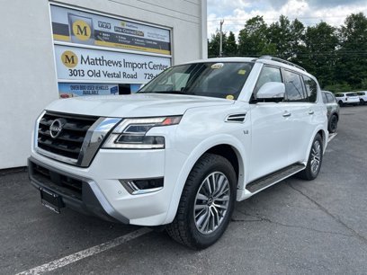Used 2022 Nissan Armada SL w/ Captain's Chairs Package