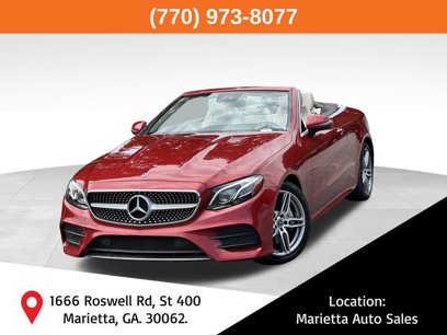 Used 2018 Mercedes-Benz E 400 4MATIC Cabriolet