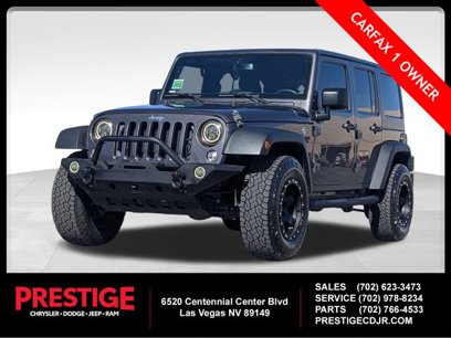 Used 2016 Jeep Wrangler Unlimited Sport w/ Quick Order Package 24S