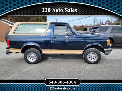 Used 1989 Ford Bronco Eddie Bauer